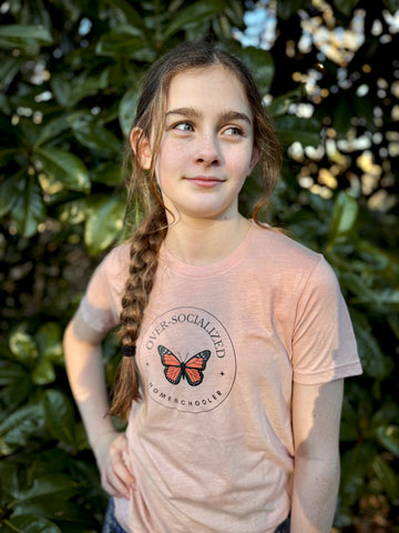 Over-Socialized Homeschooler Butterfly - Kids