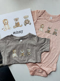 Lion Tiger Bear Tee - Baby